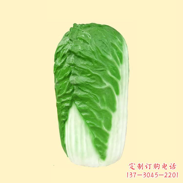 成都玻璃钢大白菜雕塑