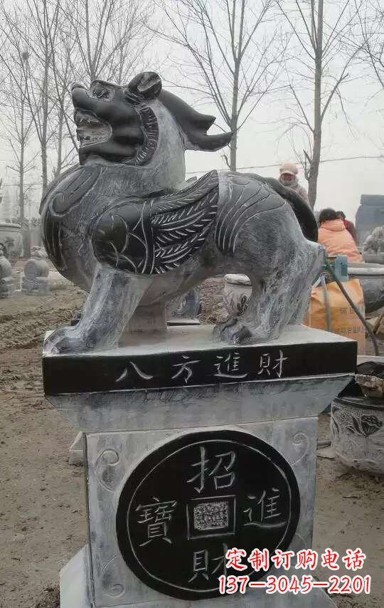 成都传承财运祥瑞的门墩