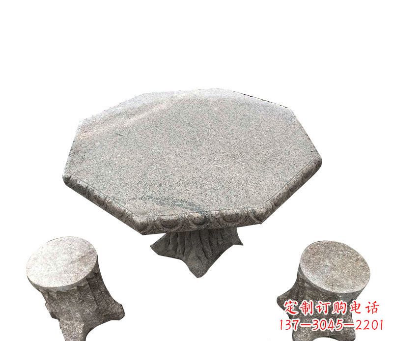成都八角石桌凳系列