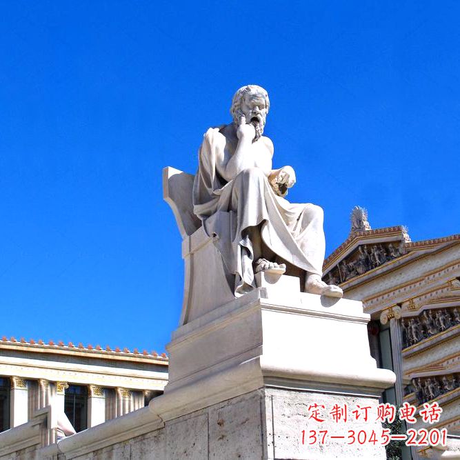 成都柏拉图大理石景观雕塑——完美融合现代城市文化与古典艺术