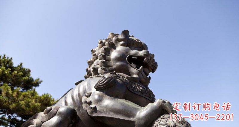 成都北方铜狮子铜雕