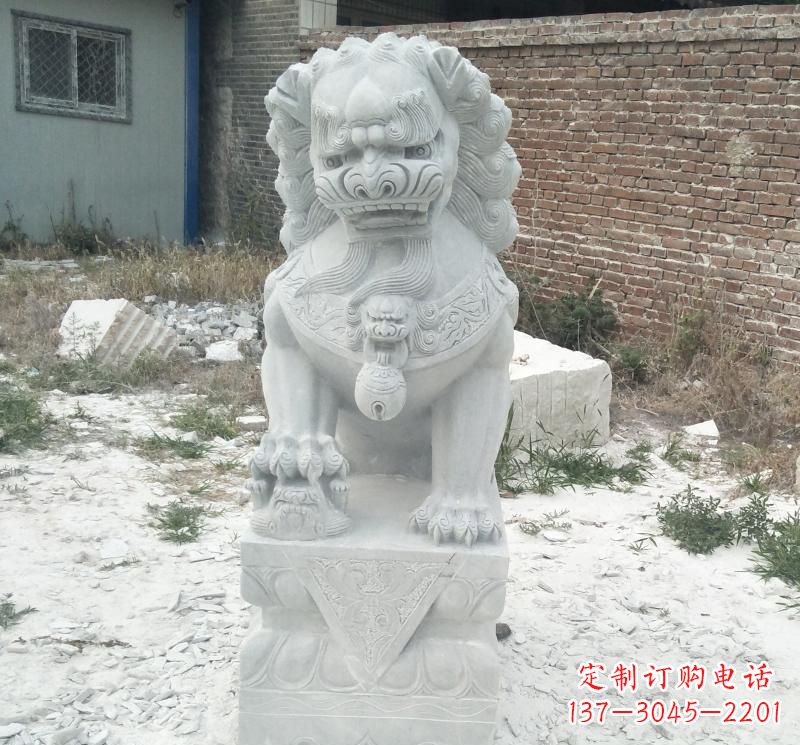 成都北京看门狮子石雕
