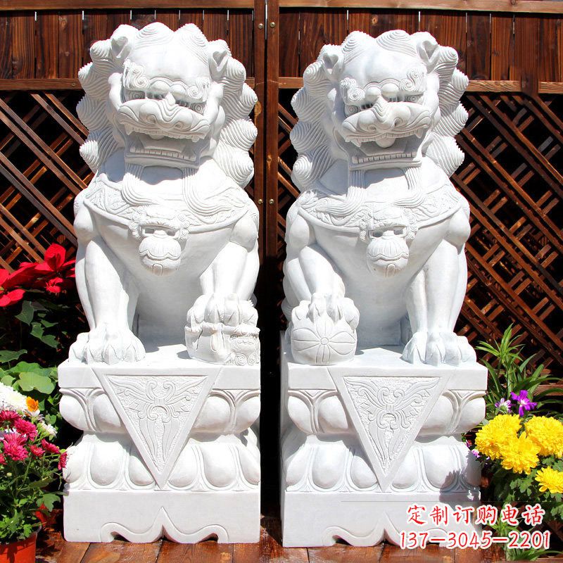 成都北京铸铜狮子雕塑定制