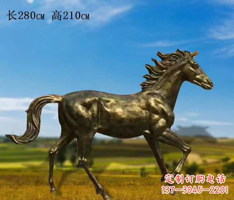 成都奔马铜雕 (3)