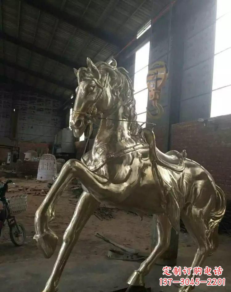 成都奔马铜雕