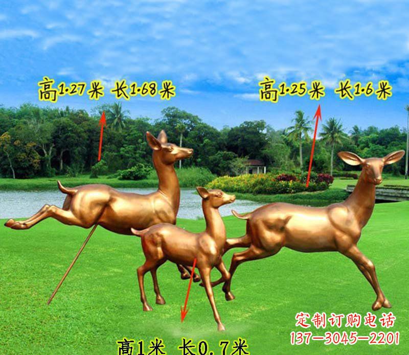 成都高端仿铜动物雕塑