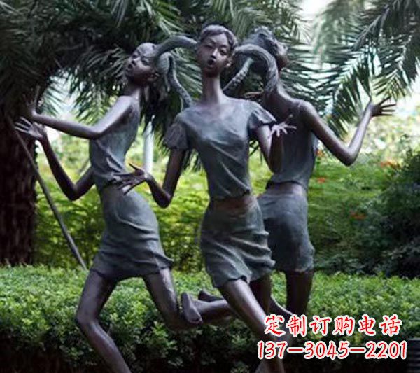 成都花篮铜雕