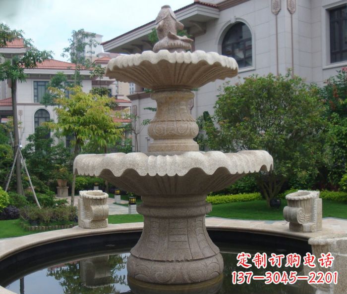 成都别墅景观欧式喷泉石雕 (3)
