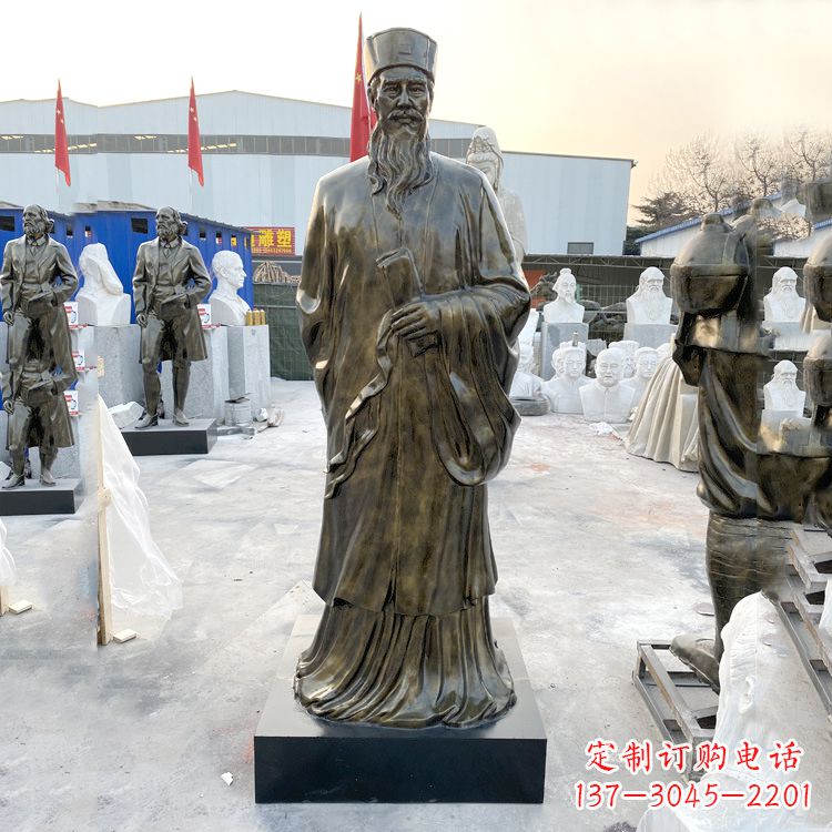 成都玻璃钢仿铜苏轼苏东坡名人雕塑