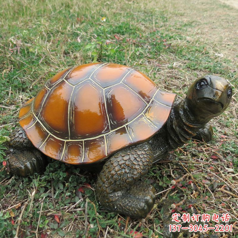 成都玻璃钢海洋动物乌龟雕塑