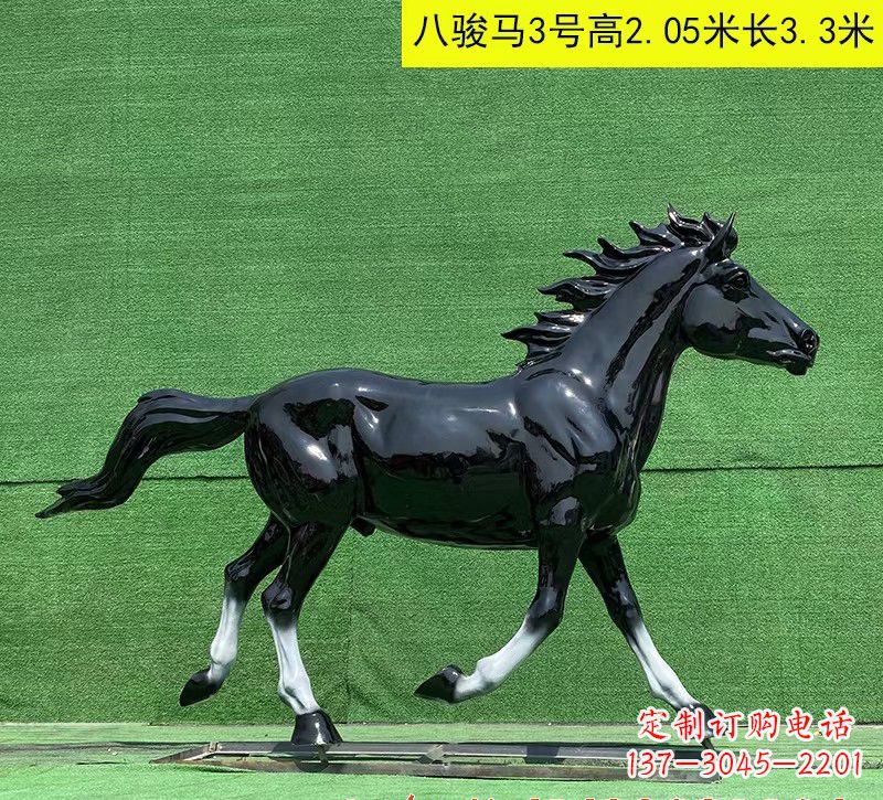 成都玻璃钢马雕塑一种特殊的艺术品