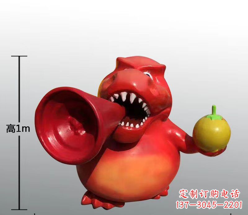 成都玻璃钢卡通动物雕塑