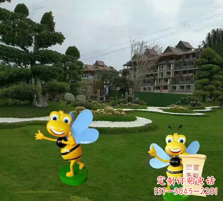 成都玻璃钢卡通小蜜蜂