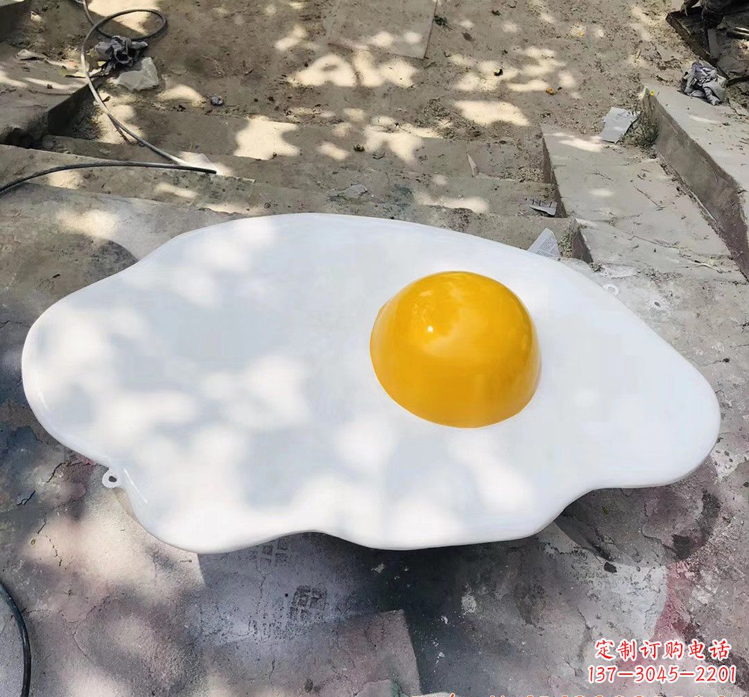 成都玻璃钢鸡蛋雕塑——精美绝伦