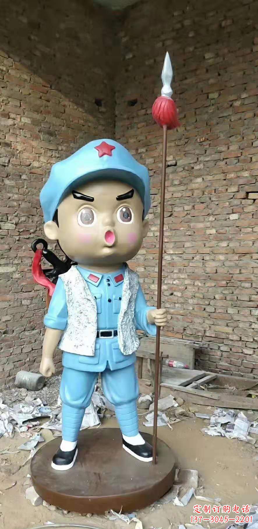 成都红军雕塑弘扬伟大革命精神