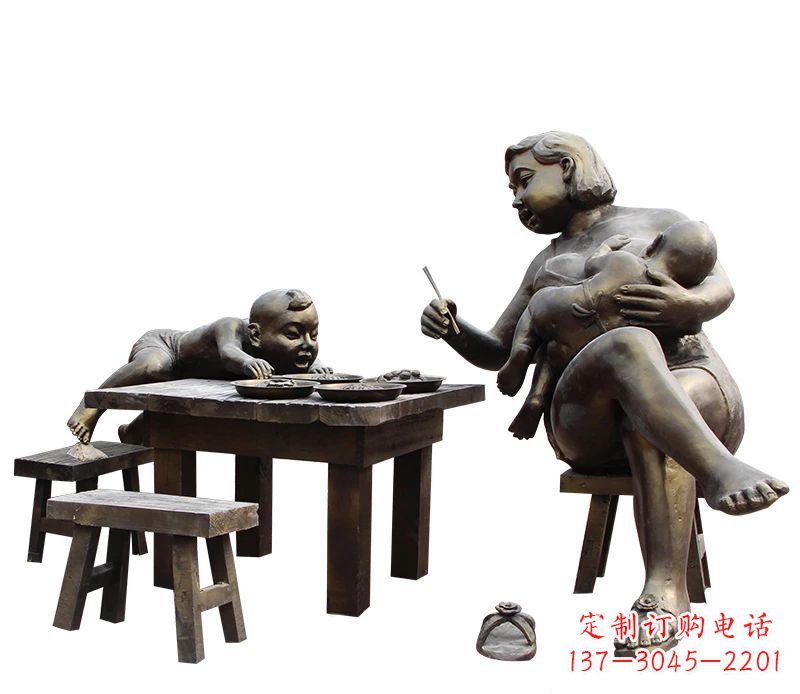 成都母爱雕塑儿童公园中的精美雕塑