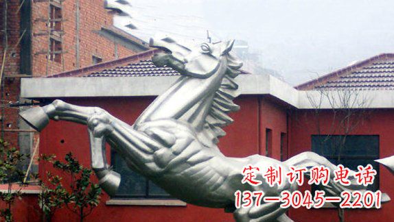 成都不锈钢奔马雕塑展现力量与美感