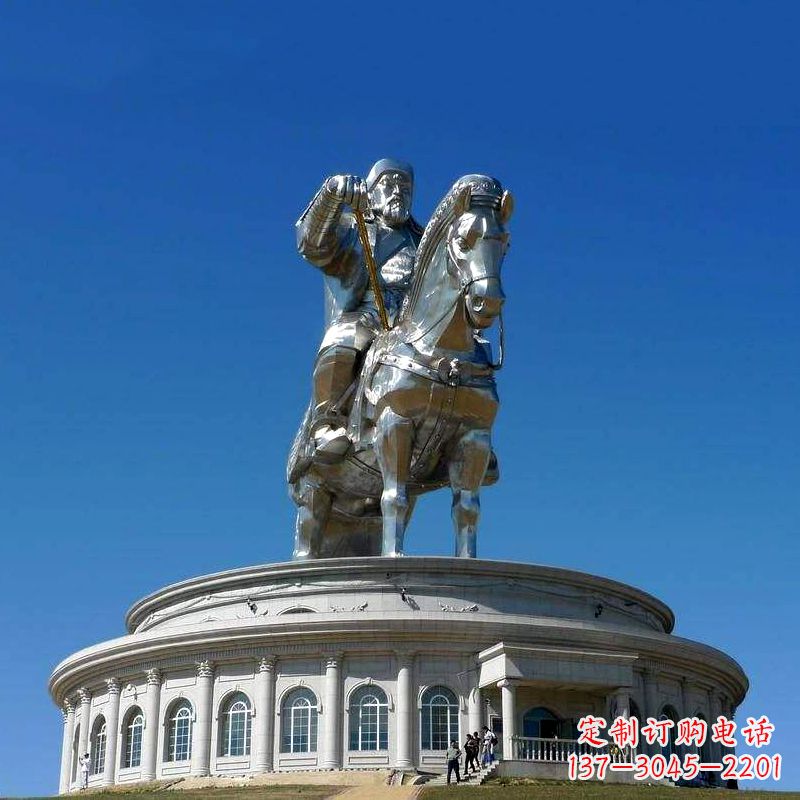 成都不锈钢成吉思汗雕塑——一座引人入胜的大型雕塑