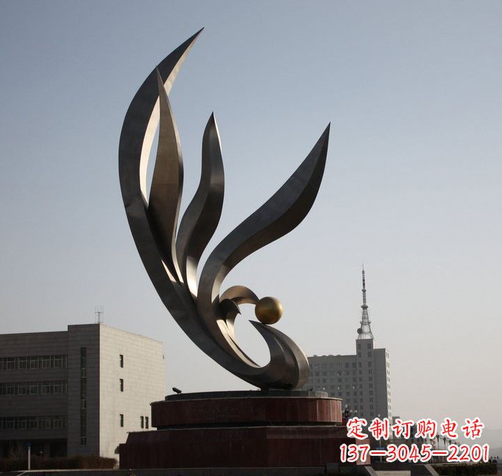成都不锈钢凤凰雕塑传承凤凰文化的艺术精品