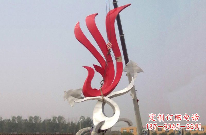 成都不锈钢凤凰雕塑安装介绍