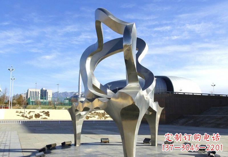 成都不锈钢钢琴雕塑