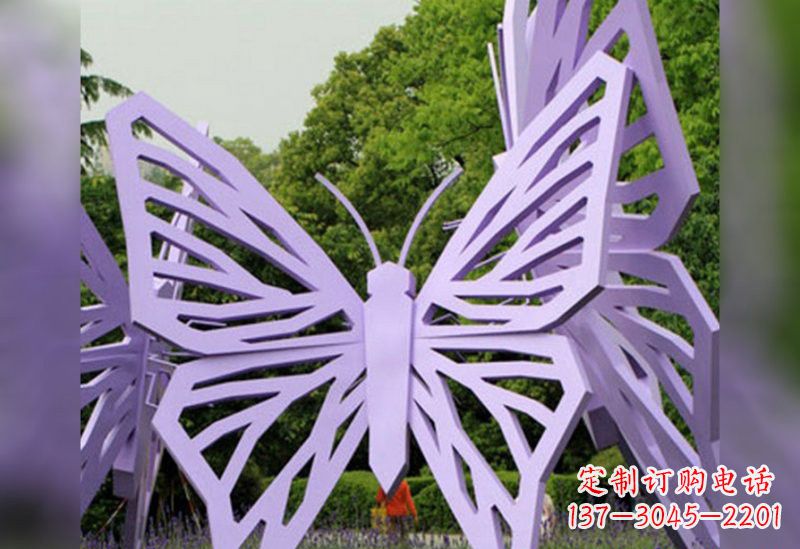 成都不锈钢蝴蝶雕塑美丽永恒