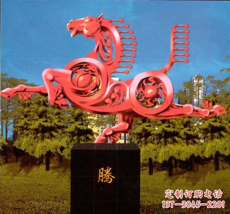 成都精美不锈钢马雕塑