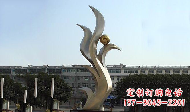 成都精美不锈钢凤凰雕塑