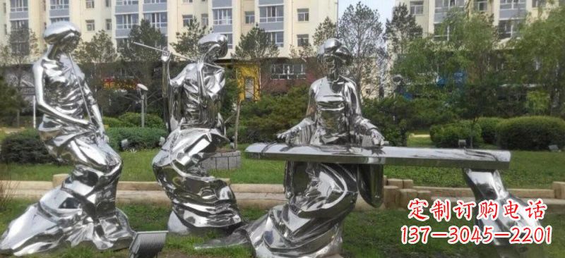 成都精致的不锈钢美女雕塑