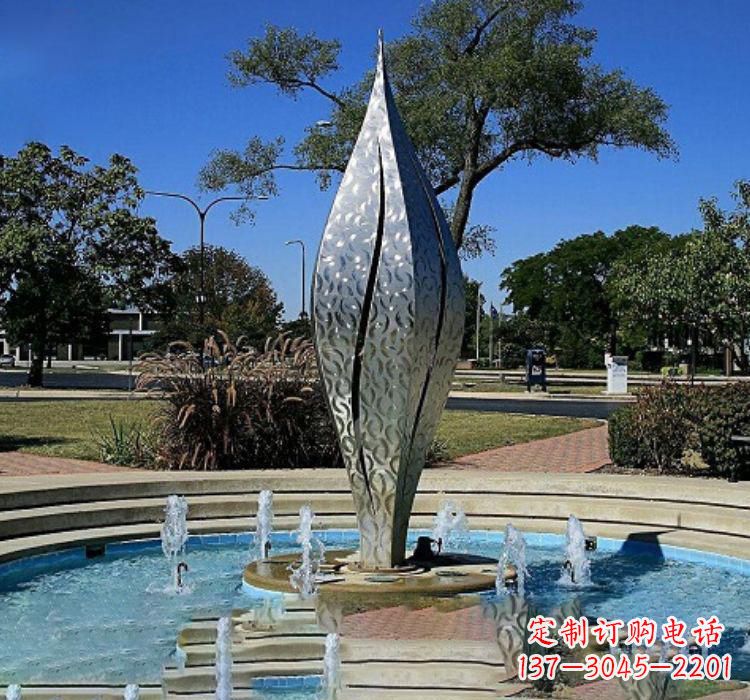 成都不锈钢创意喷泉雕塑