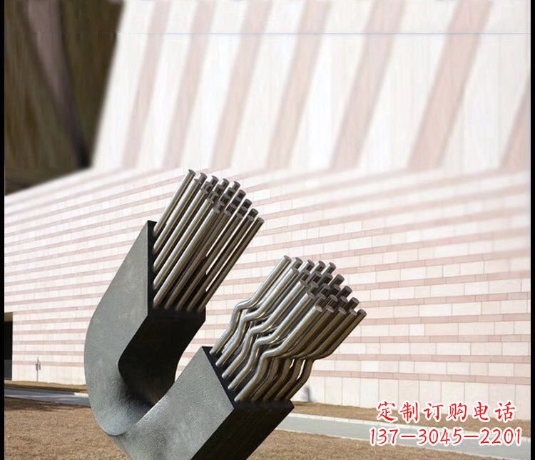成都不锈钢磁铁雕塑,给景观带来无限魅力