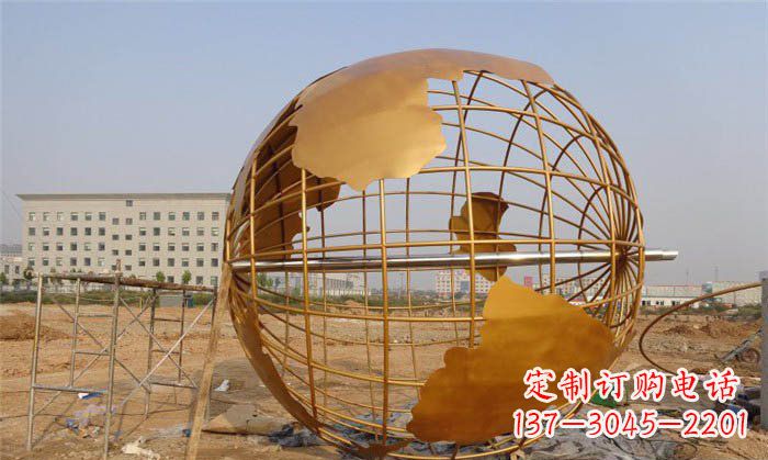 成都美丽的地球雕塑