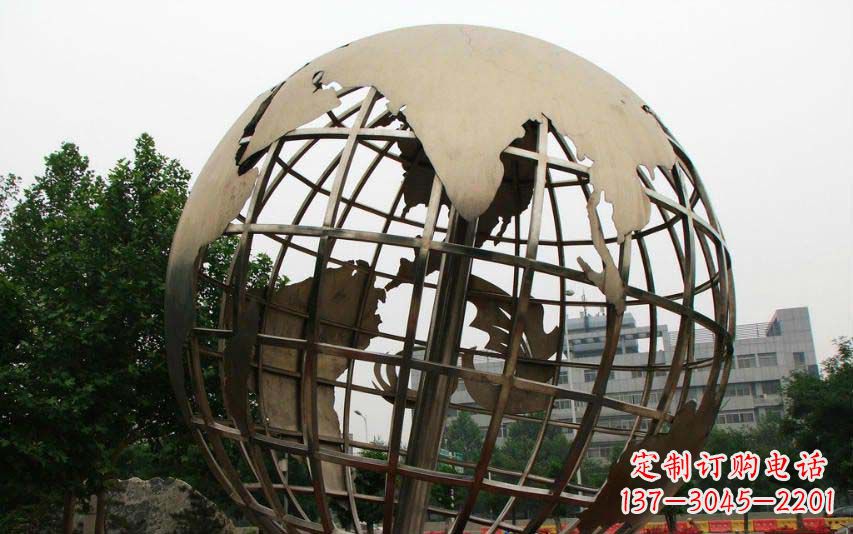 成都不锈钢地球雕塑精彩的艺术景观