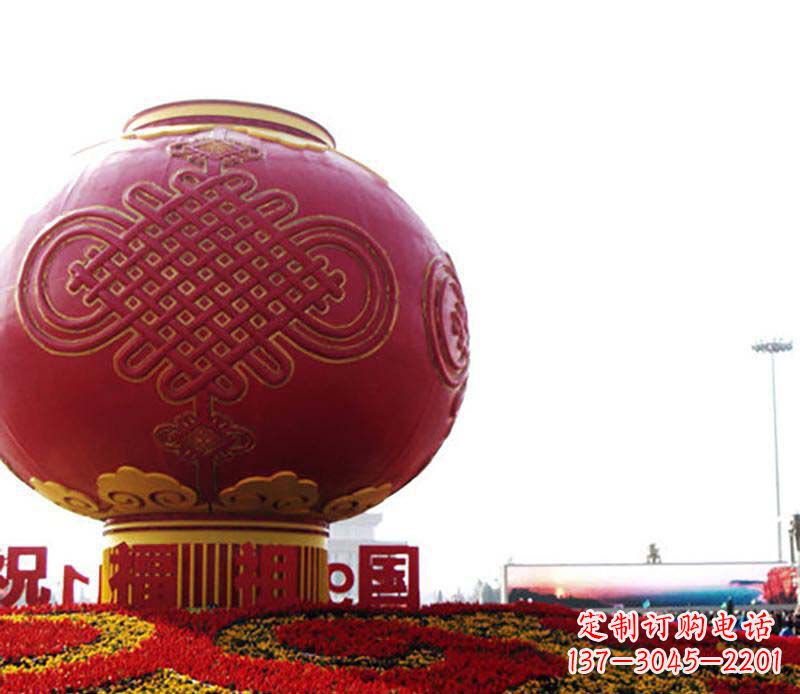 成都不锈钢灯笼雕塑精致与美感的完美结合