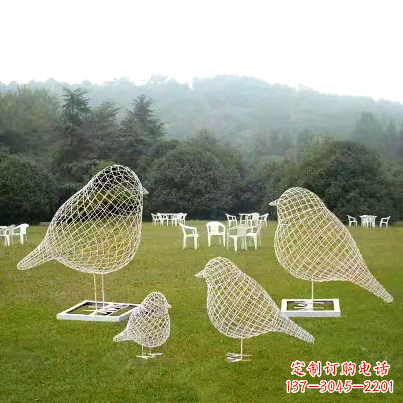 成都精美鸽子雕塑,点缀绿地园林