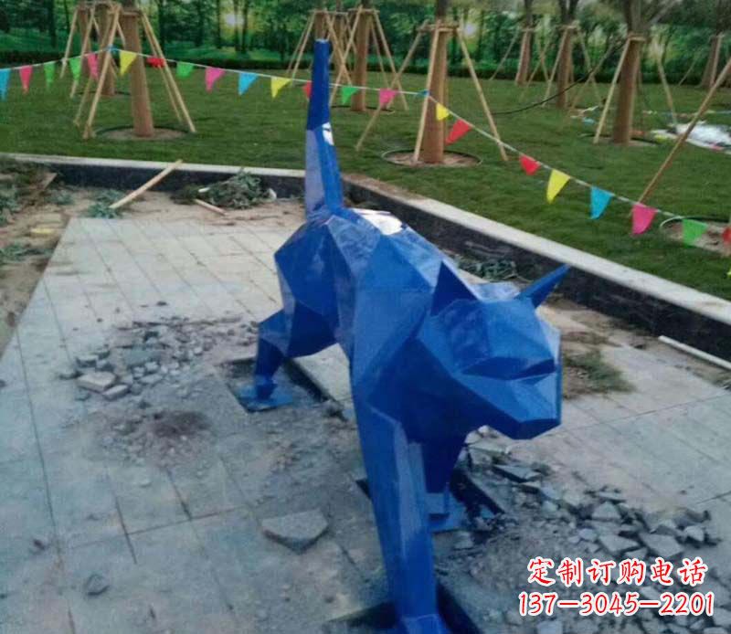 成都不锈钢动物雕塑