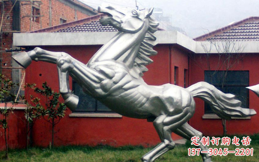 成都不锈钢奔马雕塑令人叹为观止的艺术杰作