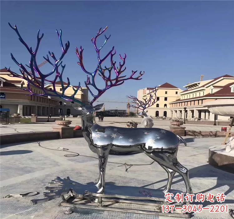 成都不锈钢动物雕塑精美绝伦