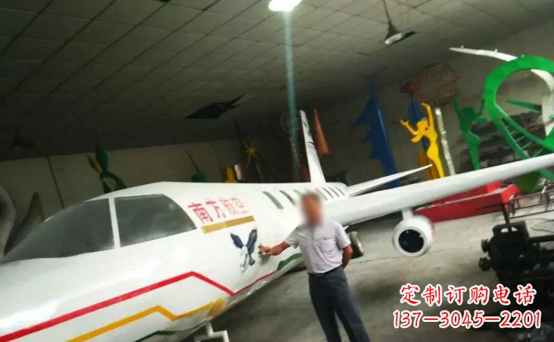 成都不锈钢飞机雕塑精美的艺术作品