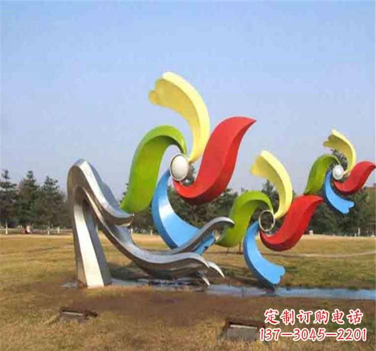 成都不锈钢风车雕塑