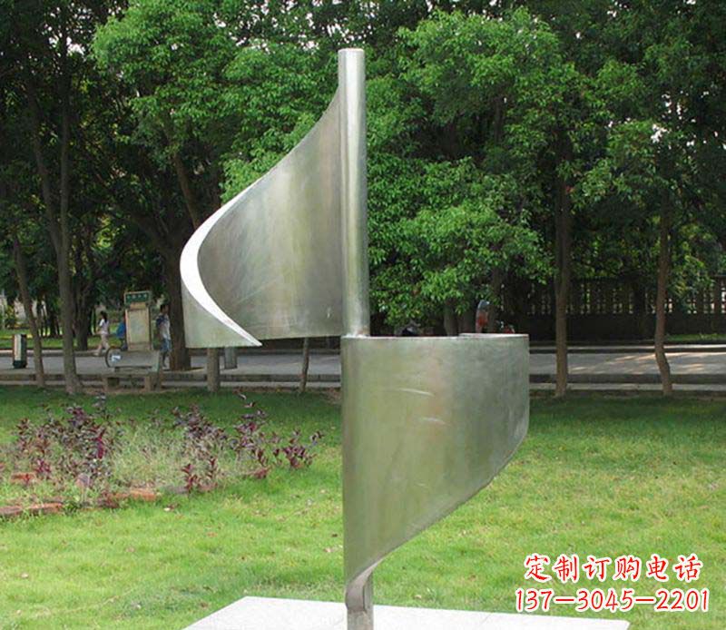 成都精美不锈钢风车雕塑