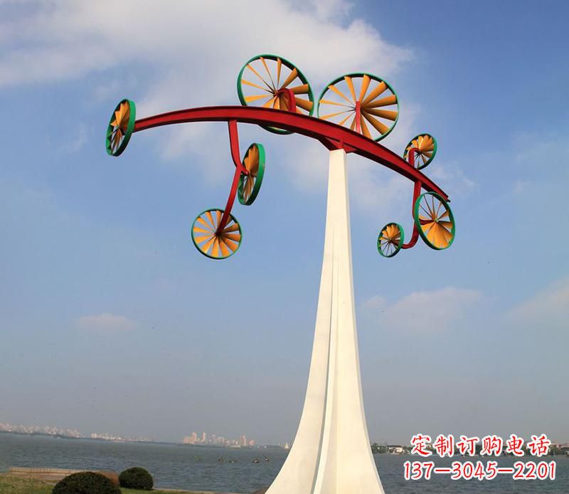 成都不锈钢风车雕塑艺术美学的完美结合