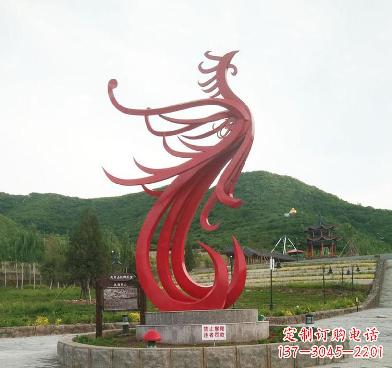 成都不锈钢凤凰展现古老文明的传承