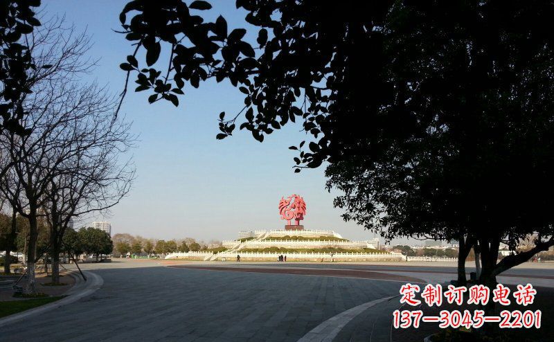 成都不锈钢凤凰雕塑——展现传统文化之美