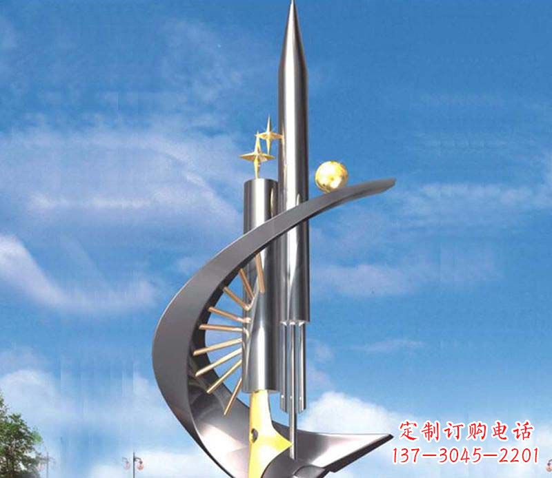 成都不锈钢笔雕塑艺术与精美的完美结合