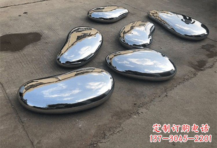 成都不锈钢水滴雕塑让公园更加美丽