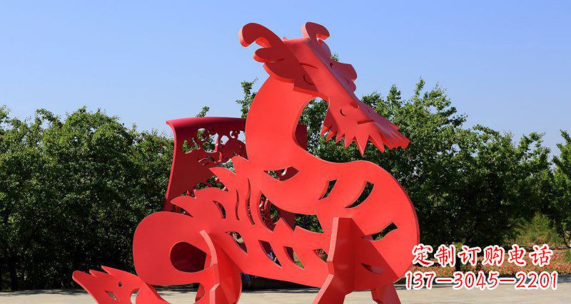 成都不锈钢貔貅雕塑为广场增添美感