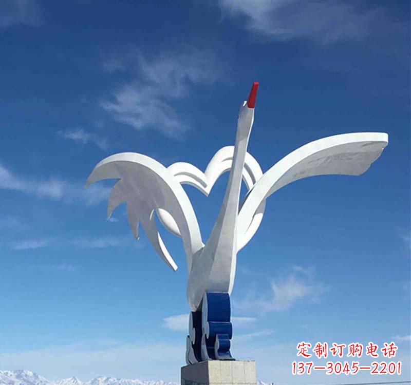 成都仙鹤雕塑传承中国传统文化