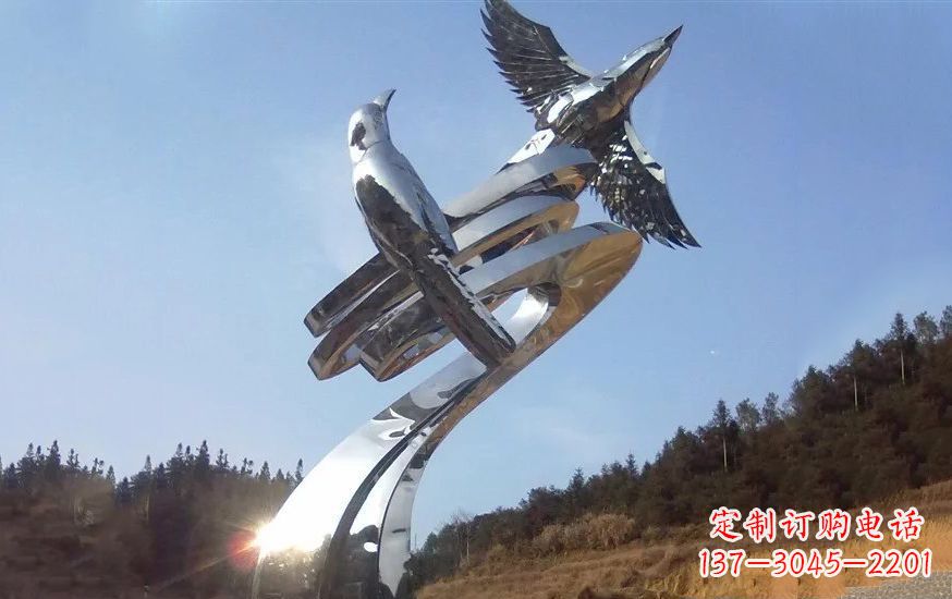成都不锈钢动物雕塑——美化城市环境