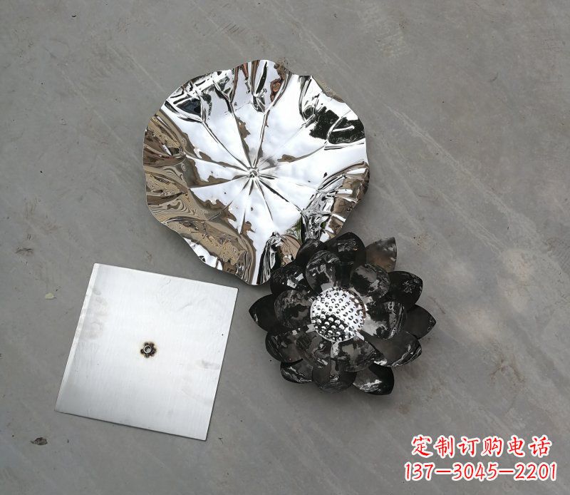 成都不锈钢荷叶雕塑传承传统文化